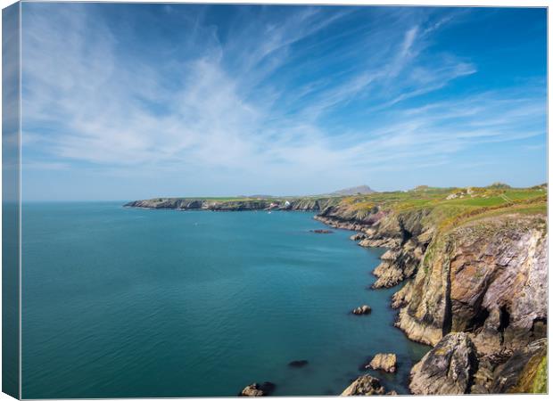 St Justinian's in Pembrokeshire. Canvas Print by Colin Allen