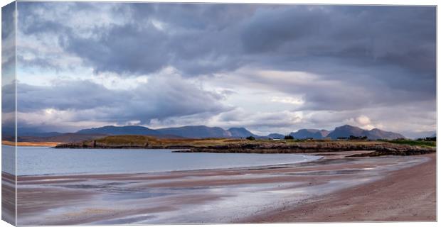 Firemore Beach, Poolewe, Scotland. Canvas Print by Colin Allen