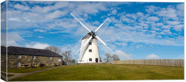 Llynon Mill, Anglesey, Wales. Canvas Print by Colin Allen