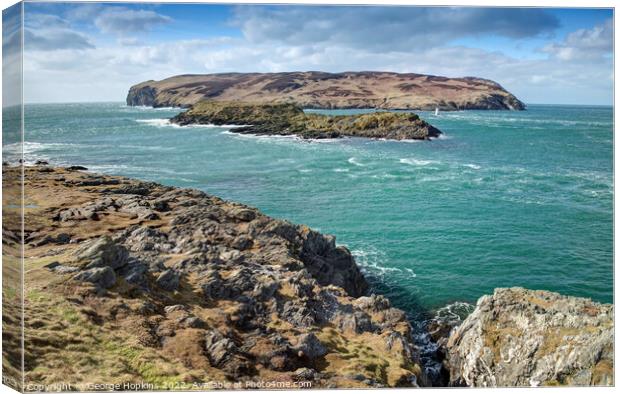 Calf of Man Canvas Print by George Hopkins