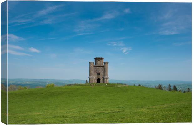 Paxton's tower. Canvas Print by Bryn Morgan