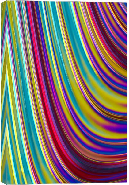 Colour Curve Canvas Print by Vickie Fiveash