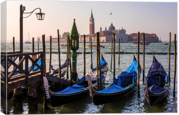 Venice in Italy Canvas Print by Chris Dorney