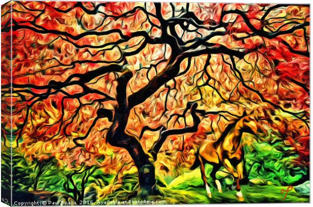 tree of life dream Canvas Print by Paul Boazu