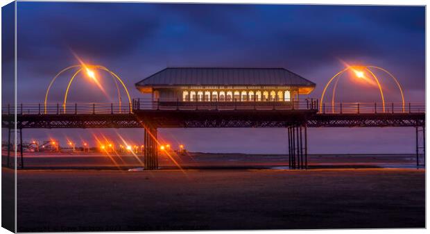 Southport Pier Canvas Print by Dave Jackson