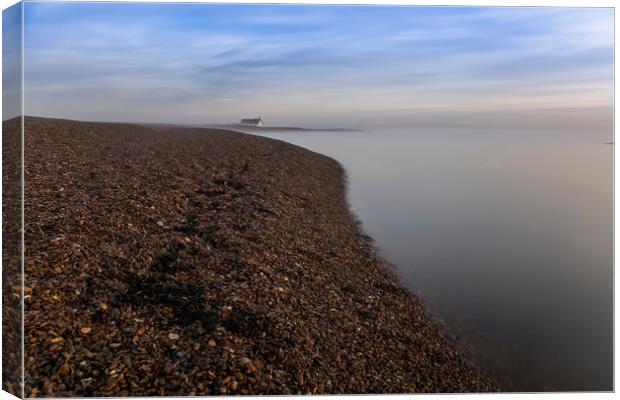 Shingle Street Canvas Print by Mark Hawkes