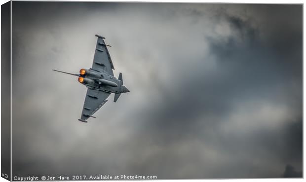 Typhoon Canvas Print by Jon Hare