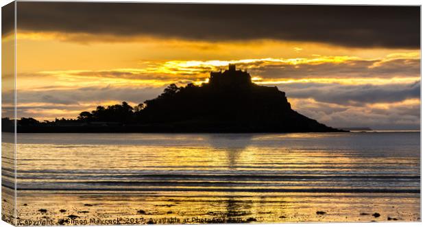 St Michaels Sunrise #3 Canvas Print by Simon Maycock