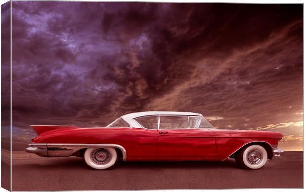 Big red and beautiful Canvas Print by Kenny Partington