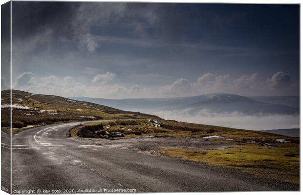 Sky cloud Canvas Print by kevin cook