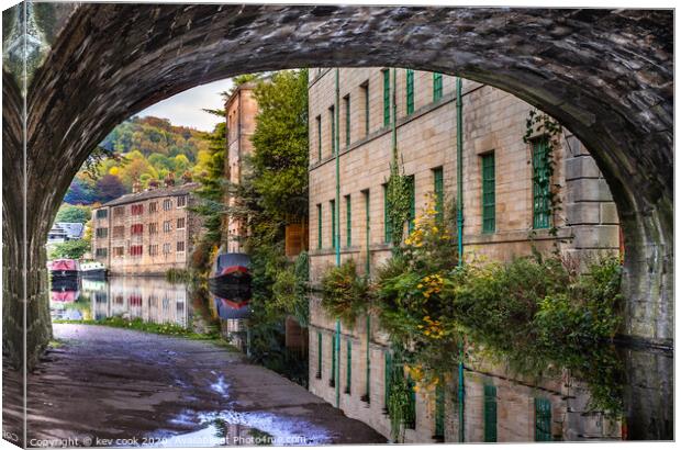 Under the Bridge Canvas Print by kevin cook