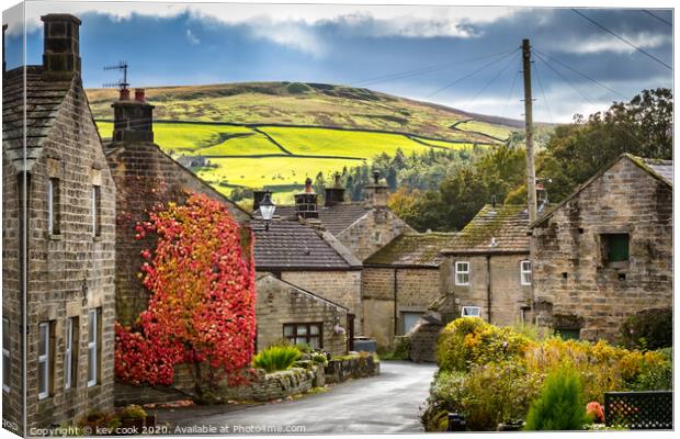Autumn in Lofthouse Canvas Print by kevin cook