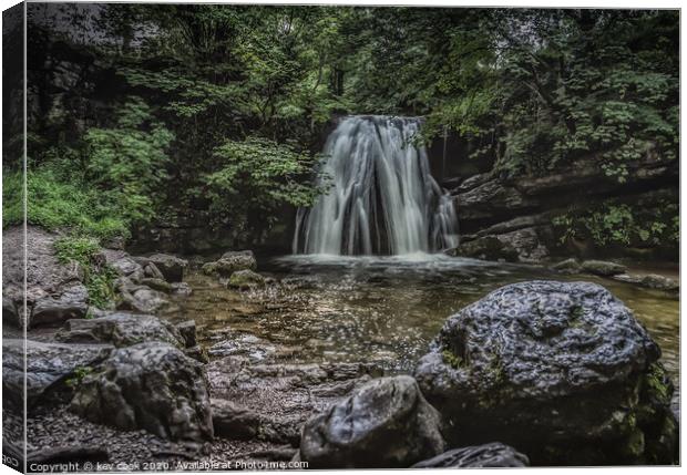 Janets foss Canvas Print by kevin cook