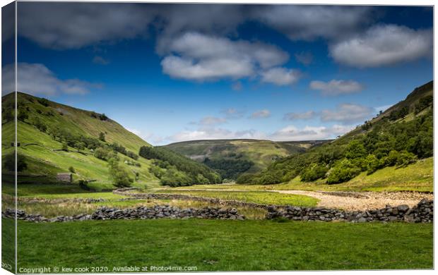 The Swale Canvas Print by kevin cook