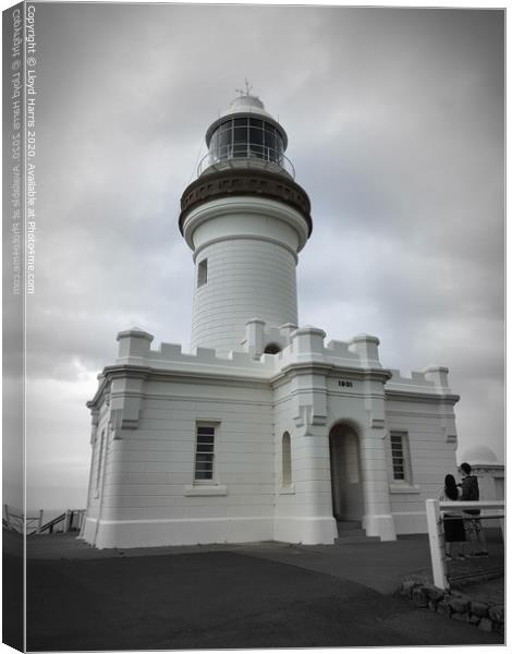 Cape Byron Lighthouse Canvas Print by Lloyd Harris