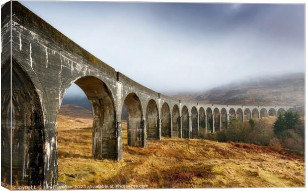 Glenfinnan Viaduct Canvas Print by Ian Flanagan