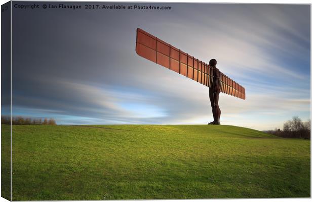 Angel of the North Canvas Print by Ian Flanagan
