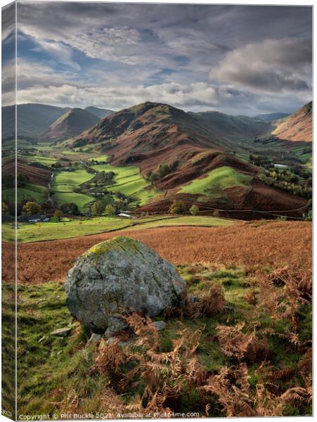 Martindale Valley early light Canvas Print by Phil Buckle