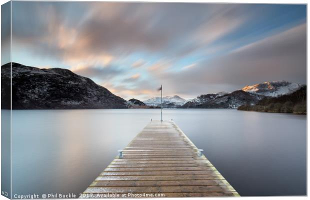 Aira Jetty Canvas Print by Phil Buckle