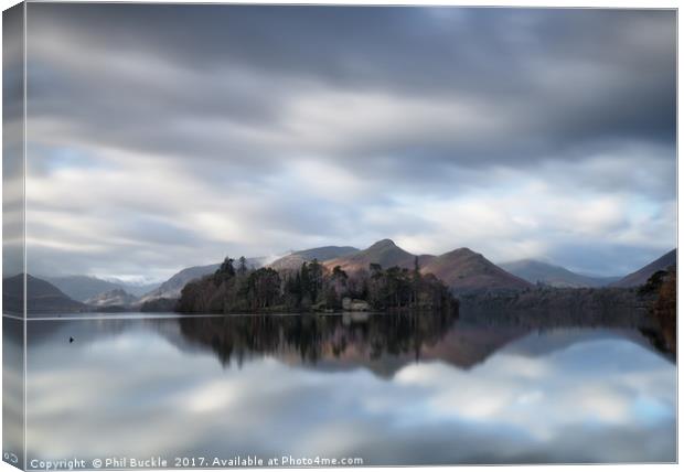 Derwent Isle Long Exposure Canvas Print by Phil Buckle