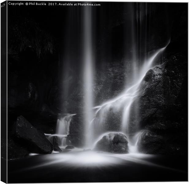 Roughting Linn Falls Canvas Print by Phil Buckle