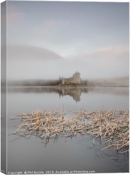 Kilchurn Castle Sunrise Canvas Print by Phil Buckle