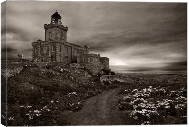 Isle of May Lighthouse Canvas Print by Malcolm Smith