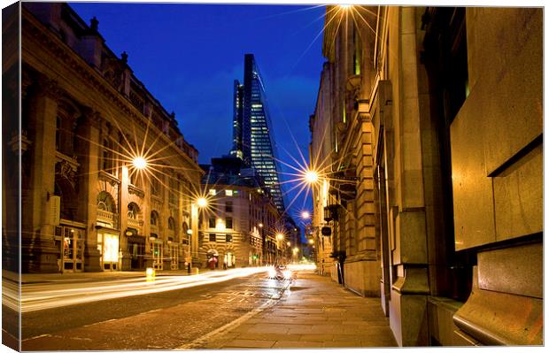  The Cheesegrater Canvas Print by Malcolm Smith