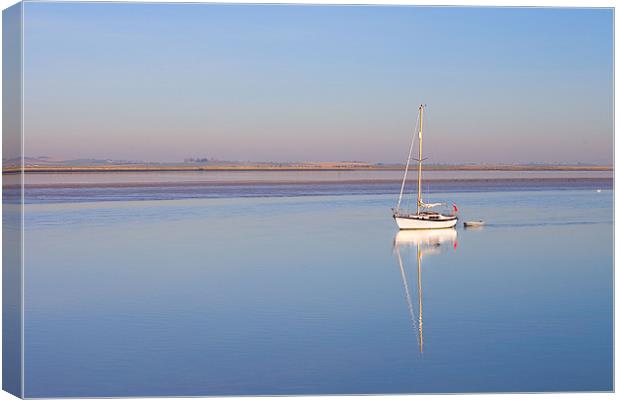 Becalmed Canvas Print by Malcolm Smith