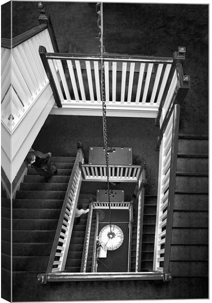 Endless stairs Canvas Print by Malcolm Smith