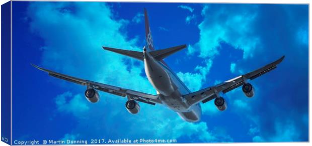 Cargolux Boeing 747 Canvas Print by Martin Dunning