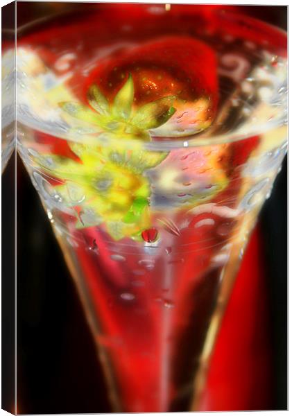 strawberry fantasy   2144_46173 Canvas Print by julie williams