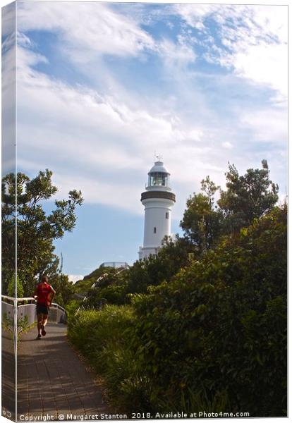 Cape Byron Lighthouse  Canvas Print by Margaret Stanton