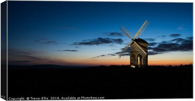 Chesterton Mill at sunset Canvas Print by Trevor Ellis