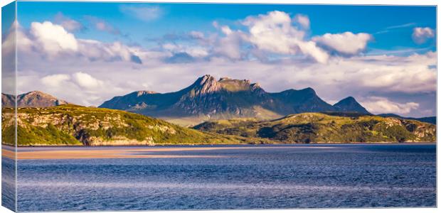 Ben Loyal in Sutherland Canvas Print by John Frid