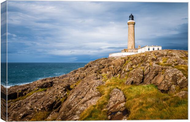 Ardnamurchan Point Lighthouse Canvas Print by John Frid