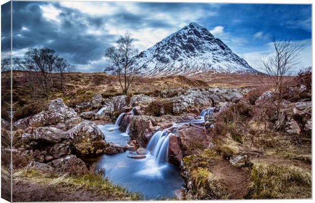 Buachaille Etive Mor  Canvas Print by John Frid