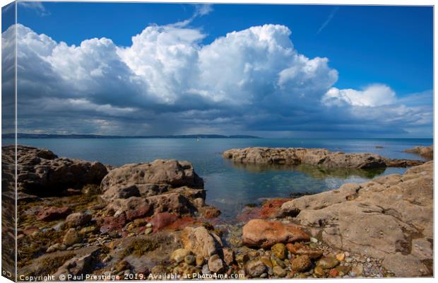 The View from Shoalstone Canvas Print by Paul F Prestidge