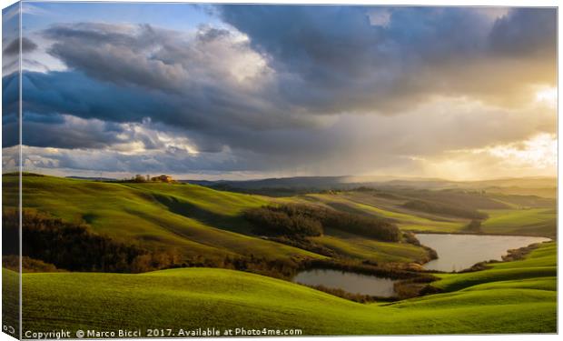 Tuscany countryside Canvas Print by Marco Bicci