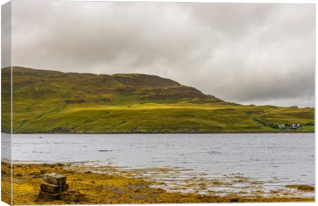 The beautiful nature of the Isle of Skye. Canvas Print by Marco Bicci