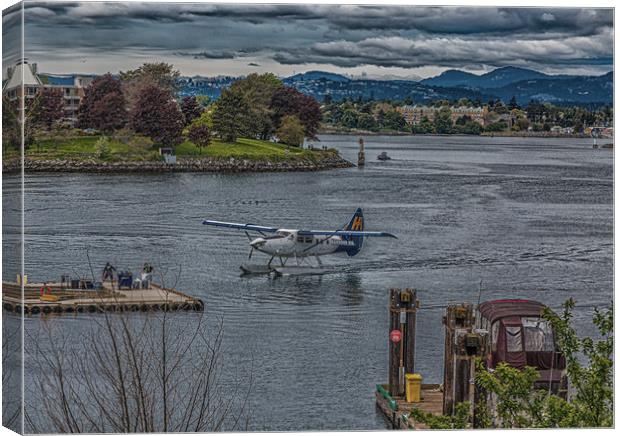 Harbour Air in Victoria Canvas Print by Darryl Brooks