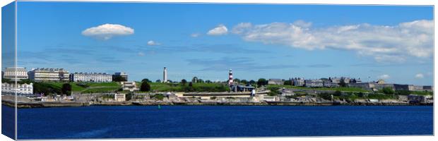Plymouth Hoe Canvas Print by Sean Clee