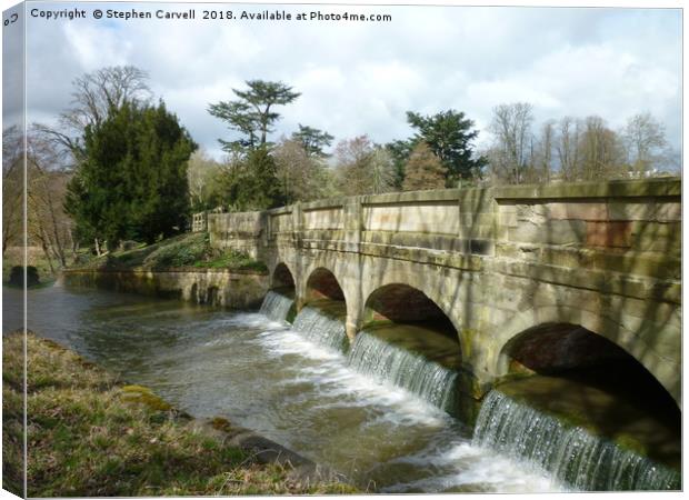 Compton Verney, Warwickshire Canvas Print by Stephen Carvell