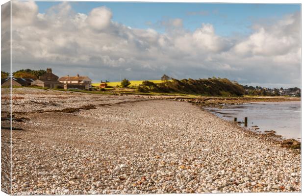 The Shore, Bolton- le Sands Canvas Print by Liz Withey