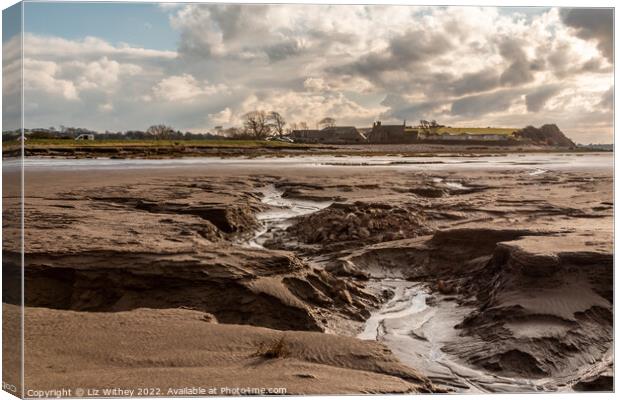 The Shore, Bolton- le- Sands Canvas Print by Liz Withey