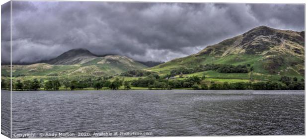 Buttermere Canvas Print by Andy Morton