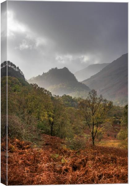 View from Borrowdale  Canvas Print by James Marsden