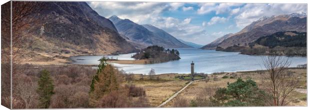 Majestic View of Loch Sheil Canvas Print by James Marsden