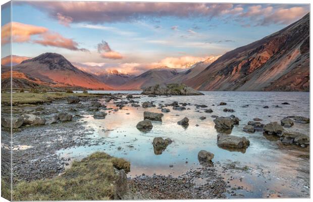 Majestic Sunset over Wastwater Canvas Print by James Marsden