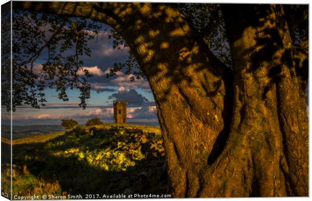 The Folly Canvas Print by Sharon Smith